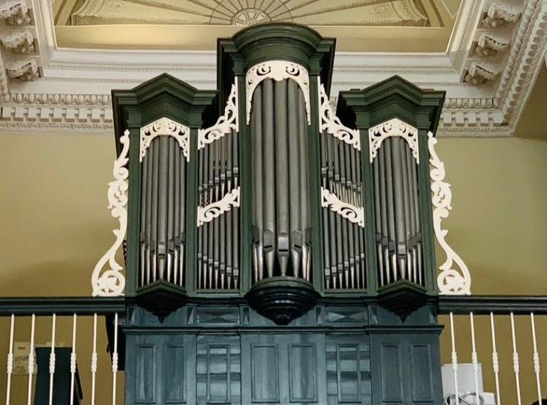 Орган Невской ротонды (Центр искусства и музыки Библиотеки им. В.В. Маяковского). Источник: vk.com/nevskiy20. Правообладатель: vk.com/nevskiy20.