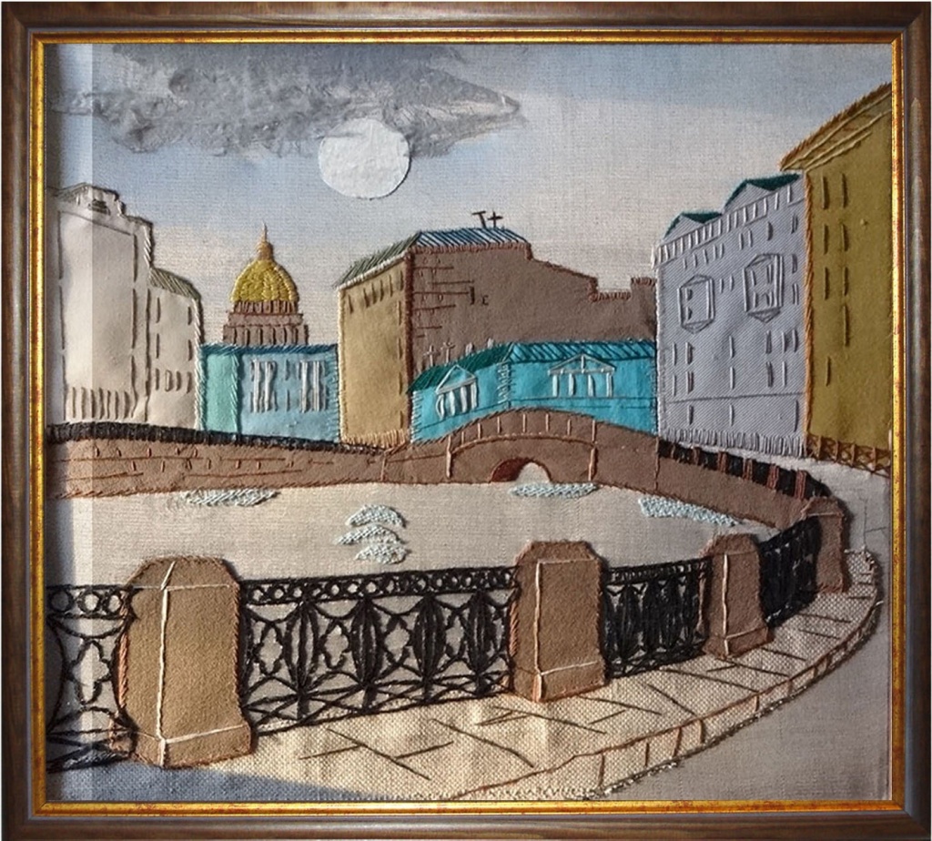 Ирина Можаева «Мойка». (32х46 см). Ирина Можаева «Мойка». (32х46 см)