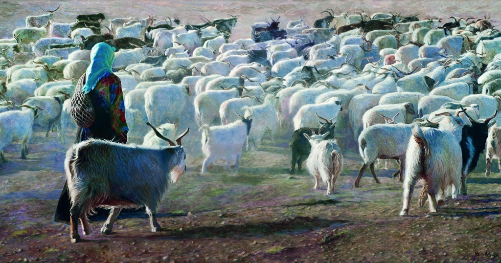 Хань Юйчэнь. Пастушка. 2012