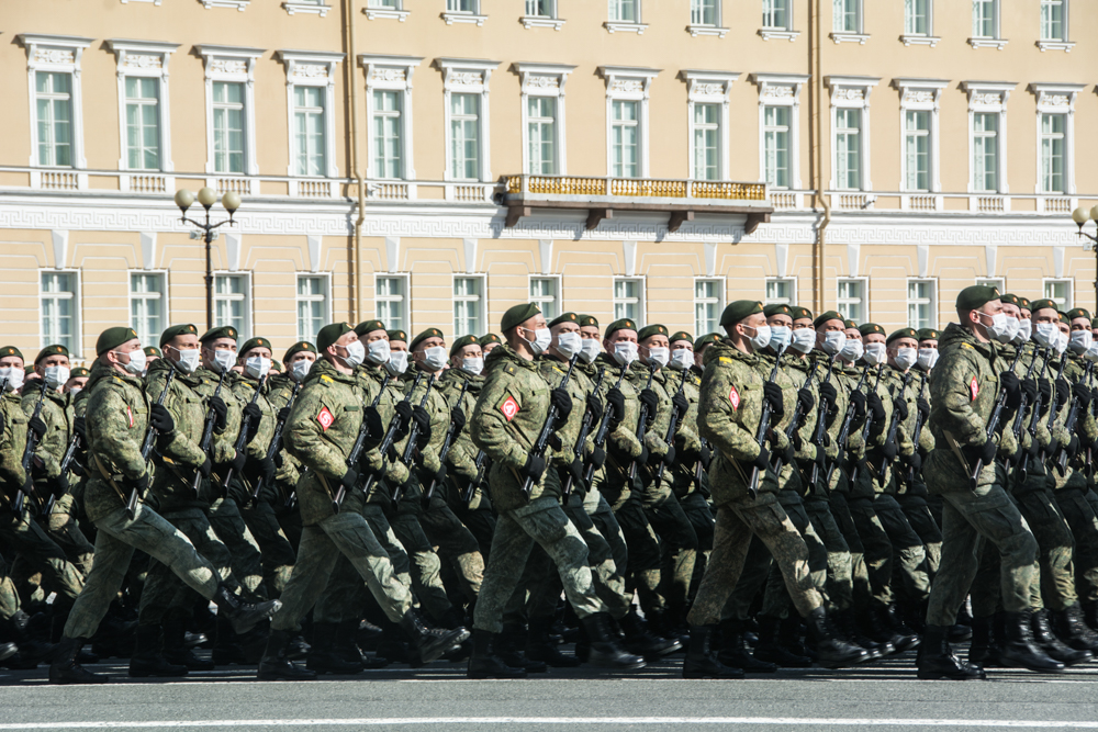 Репетиция военного парада в 2021 году. Фото: Ирина Иванова. Репетиция военного парада в 2021 году. Фото: Ирина Иванова.