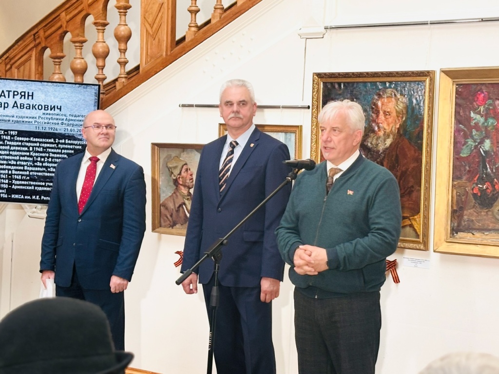 Речь Владимира Качана. Правообладатель: пресс-служба СПБ СХ.
