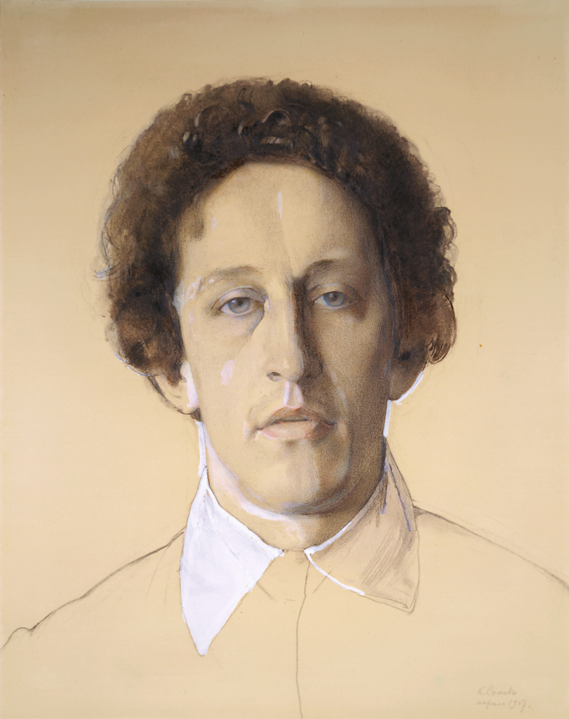 Константин Сомов «Портрет поэта Александра Александровича Блока». Правообладатель: Государственная Третьяковская галерея, my.tretyakov.ru. Константин Сомов. Портрет поэта Александра Александровича Блока. Правообладатель: Государственная Третьяковская галерея, my.tretyakov.ru.