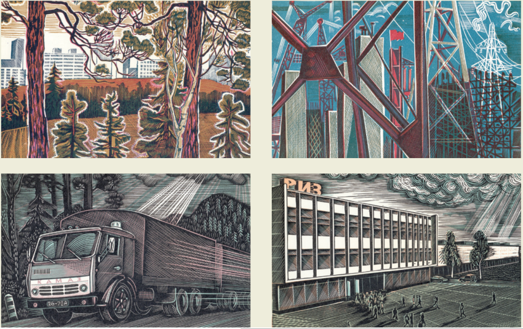 Авторы работ: Анатолий Гетманский и Юрий Тризна. Правообладатель: ПАО «КАМАЗ».