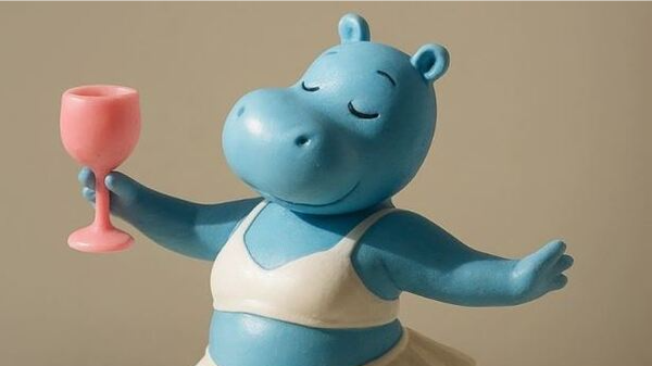 Мария Грабарёва. Happy hippos. 