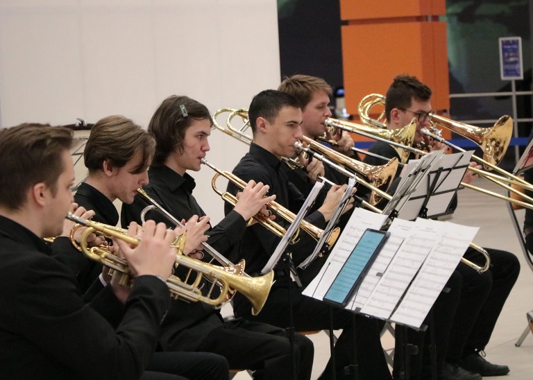 Фестиваль «Международная неделя консерваторий». Концертный духовой оркестр Санкт-Петербургской консерватории. Источник: vk.com/conservatoryspb. Правообладатель: vk.com/conservatoryspb. Фестиваль «Международная неделя консерваторий». Концертный духовой оркестр Санкт-Петербургской консерватории. Источник: vk.com/conservatoryspb. Правообладатель: vk.com/conservatoryspb.