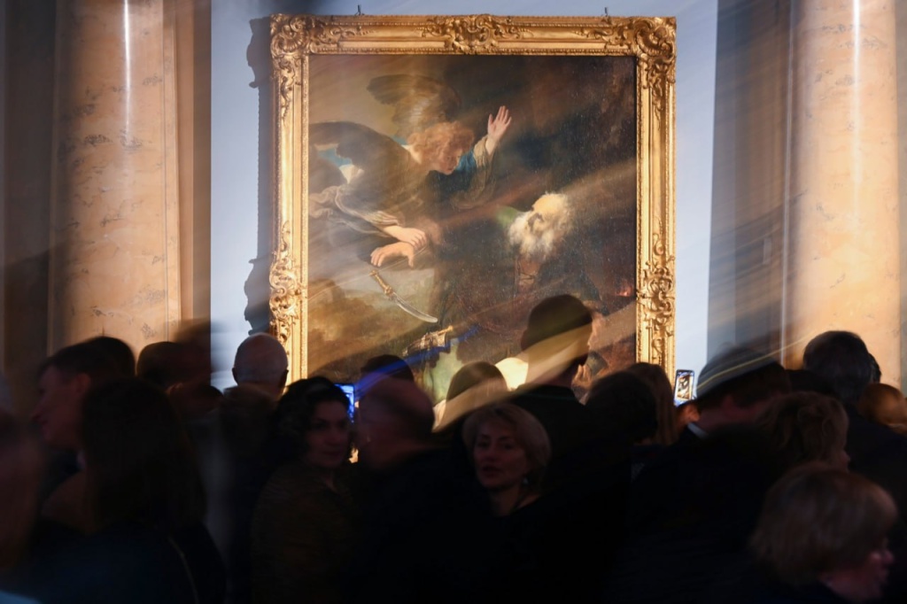 «Рембрандт. «Жертвоприношение Авраама». 