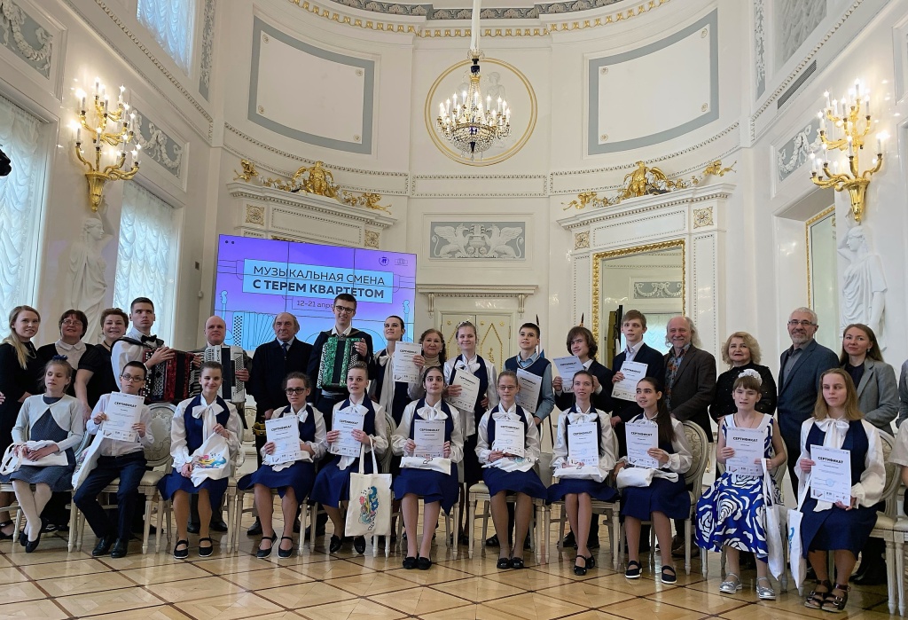 Концерт в Константиновском дворце. Правообладатель: пресс-служба Охтинского центра эстетического воспитания.