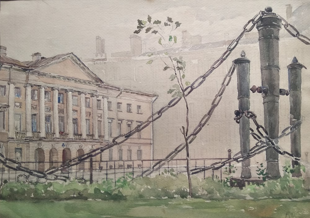 Рисунок Виктора Плотникова. 