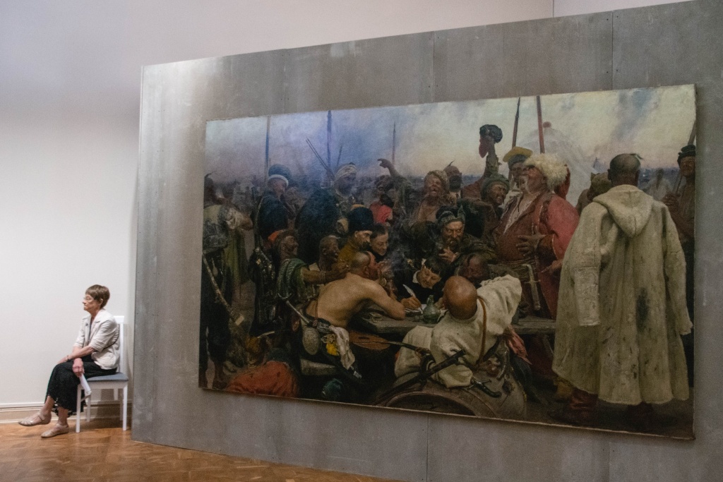 Выставка «Весть» в корпусе Бенуа. Фото: Ирина Иванова. Правообладатель: Институт культурных программ. Выставка «Весть» в корпусе Бенуа. Фото: Ирина Иванова.