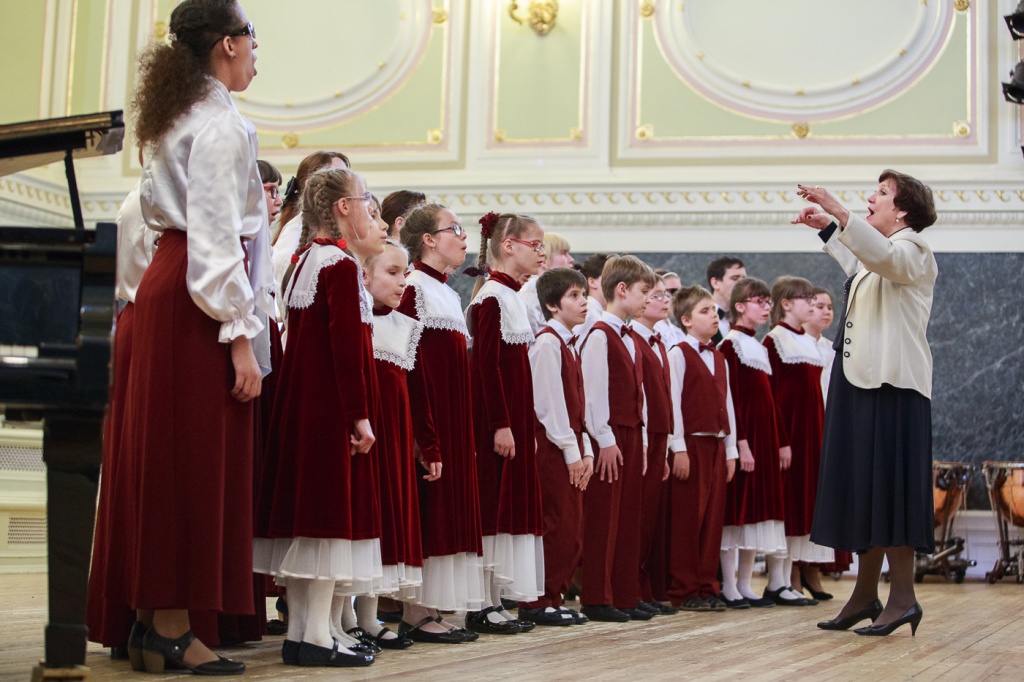 Выступление в Академической Капелле. Правообладатель: пресс-служба Охтинского центра эстетического воспитания.