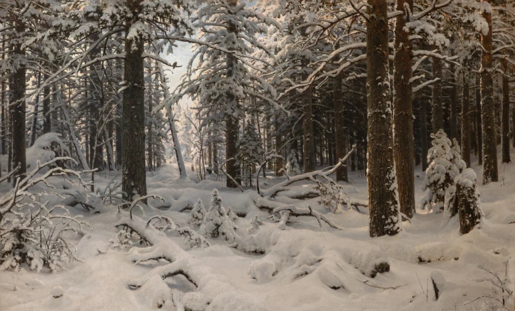 Иван Шишкин. Зима. 1890. 