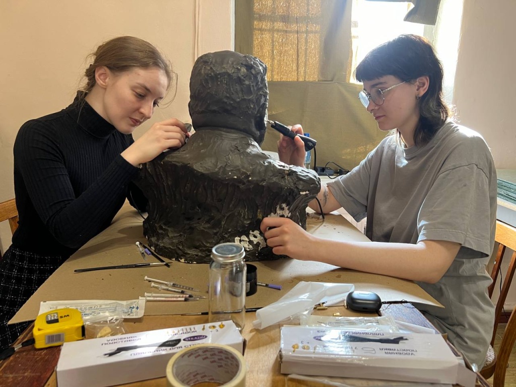 Реставрация в Военно-медицинском музее, автор Анастасия Сергеевна Березина 2.jpg