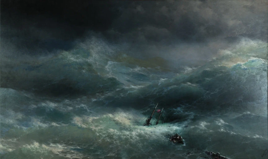 Айвазовский И.К. Волна. 1889.