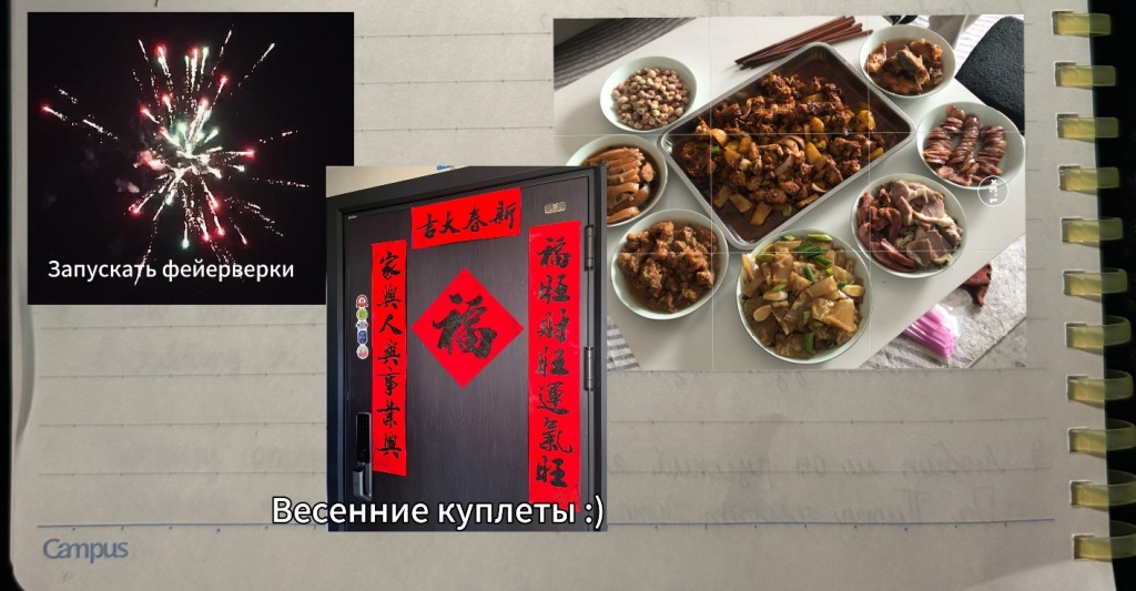 Новый год ее глазами. Из личного архива Юй Жухань. Новый год ее глазами. Из личного архива Юй Жухань.