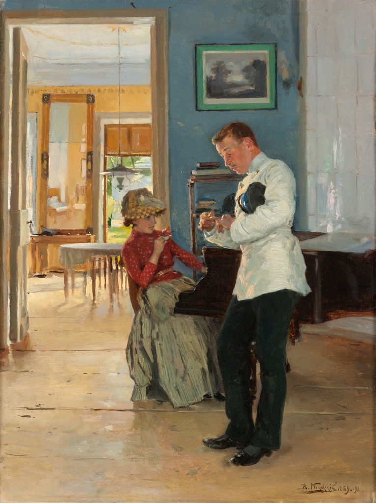 Владимир Маковский. Объяснение.1889-1891. Владимир Маковский. Объяснение.1889-1891.