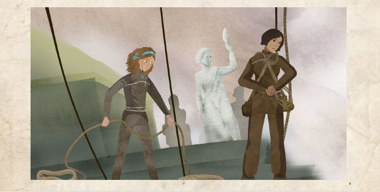 Иллюстрация к фильму «Шпиль». Предоставлено Комитетом по культуре Санкт-Петербурга.