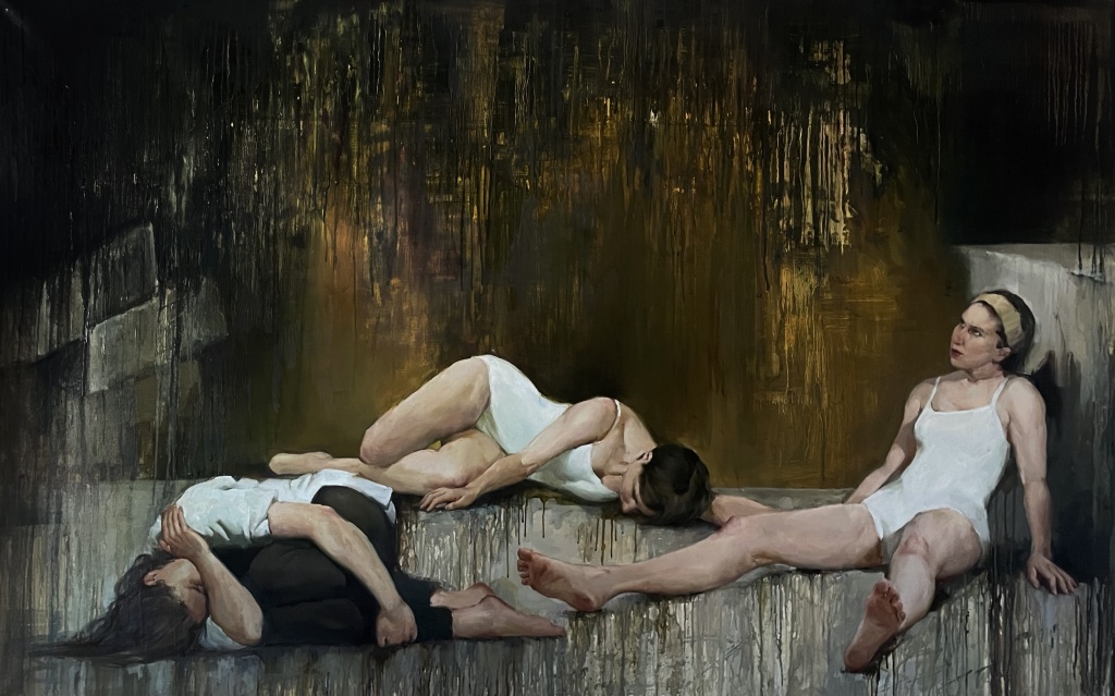 Коринна Моисеева. Нити (Мойры). 2025 г. Правообладатель: пресс-служба Arts Square Gallery и Beriozka Gallery.