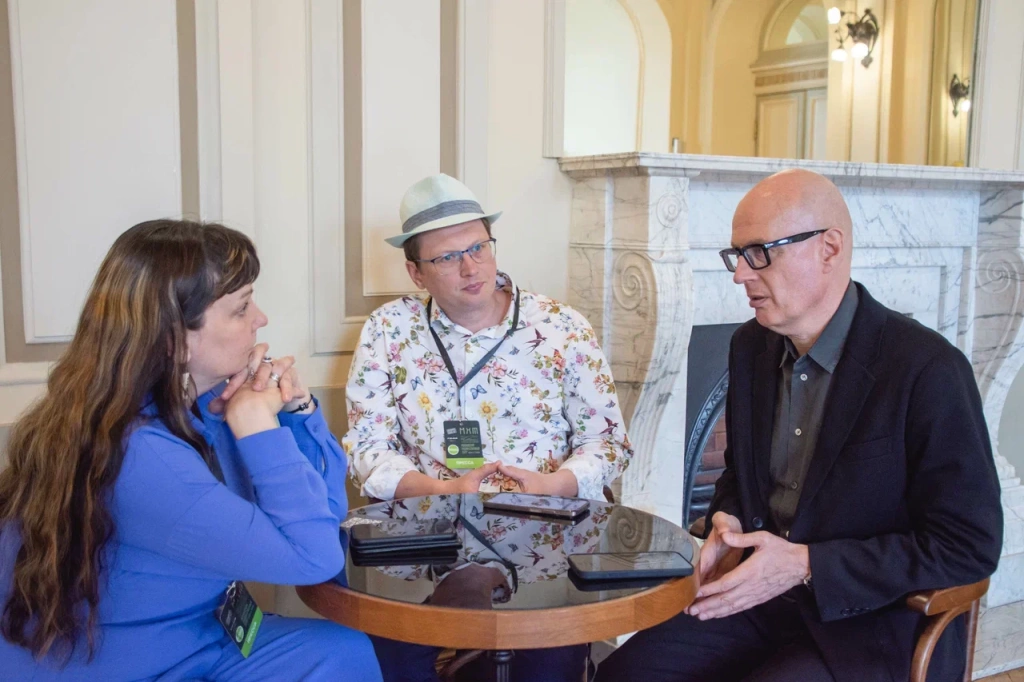 Вадим Верник рассказал о гастролях МХТ в Северной столице. Фото: Ирина Иванова. 