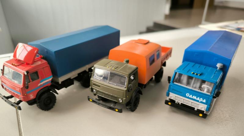 Фигурки КАМАЗ в музее. Правообладатель: ПАО «КАМАЗ».