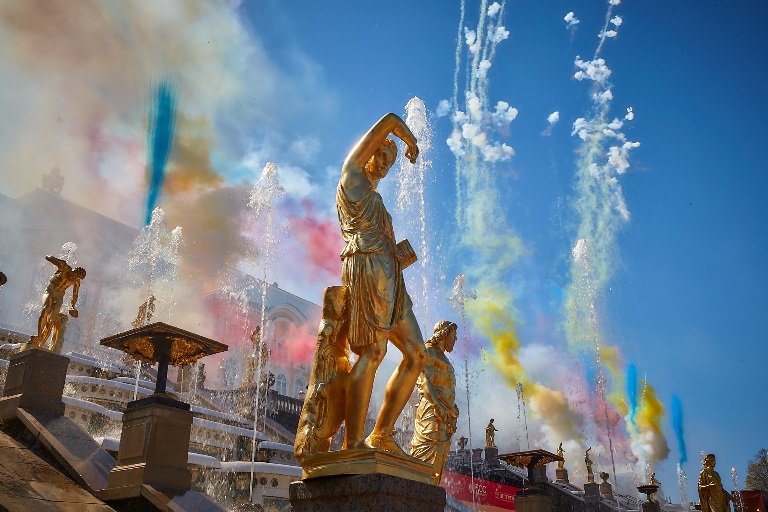 Весенний праздник фонтанов в Петергофе. Фото предоставлено организаторами. Правообладатель: ГМЗ «Петергоф». 