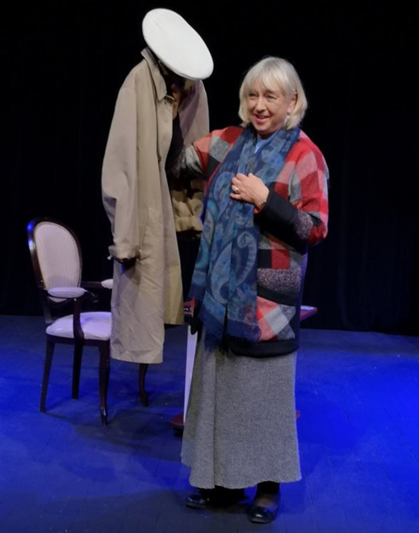 Татьяна Дербенёва-Якобсен (Копенгаген, Дания) в мноспектакле «Подлинная история фрекен Хильдур Бок, ровесницы века», Фото предоставлено пресс-службой Театра-фестиваля «Балтийский дом». Правообладатель: Театр-фестиваль «Балтийский дом».