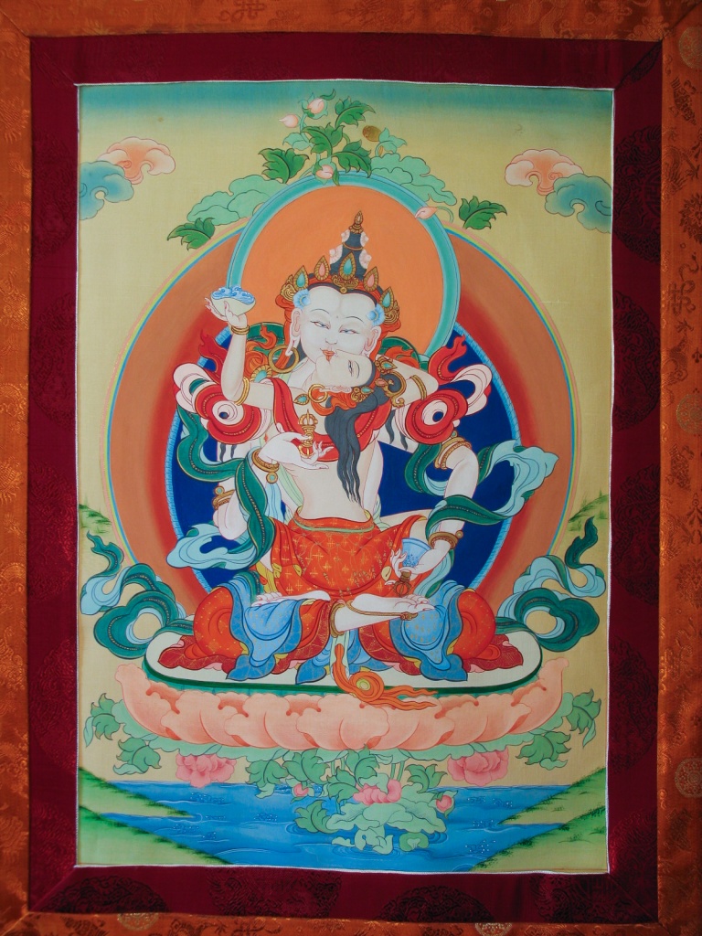 Лариса Рожнова «Ваджрасаттва» (2005). Из личного архива автора.