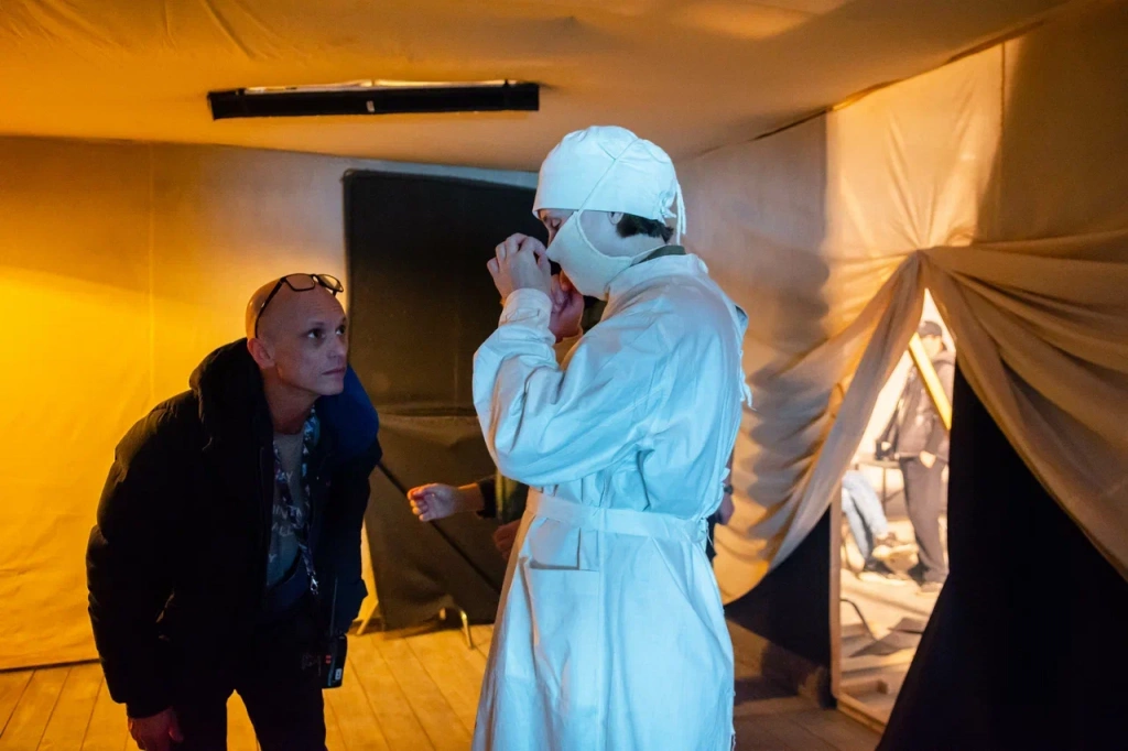 Режиссер Андрей Шальопа снимает уже не первый военный фильм. Фото: Ирина Иванова. 