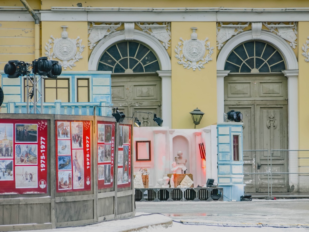 «Улица Жизни» на Манежной площади ко Дню снятия блокады. Фото: Ирина Иванова.