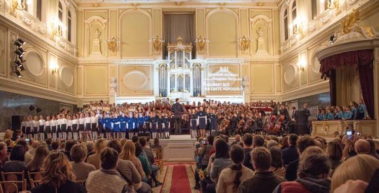Детский композиторско-исполнительский конкурс имени Андрея Петрова «Бывает все на свете хорошо». Источник: fondpetrov.ru. Правообладатель: fondpetrov.ru.