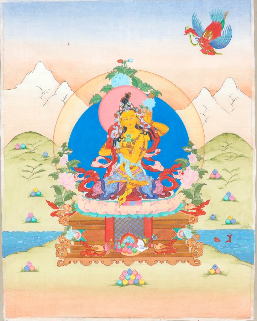 Лариса Рожнова «Джамма, Любящая богиня» (2017). Из личного архива автора.