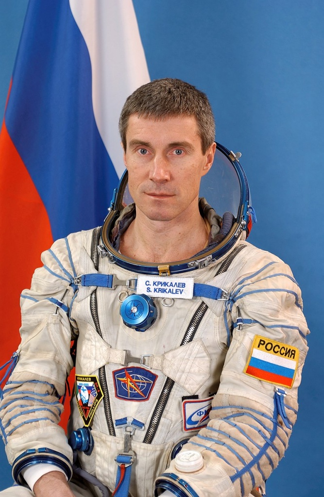 Сергей Константинович Крикалев. Фото: spaceflight.nasa.gov.
