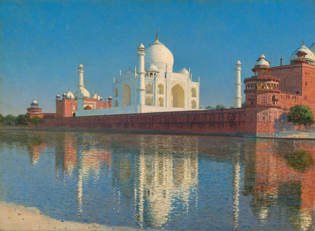 Мавзолей Тадж Махал близ Агры. Правообладатель: Государственная Третьяковская галерея.