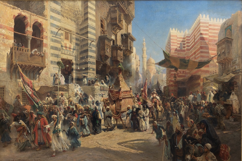 3. К.Маковский. Перенесение священного ковра в Каире. 1876 3. К.Маковский. Перенесение священного ковра в Каире. 1876