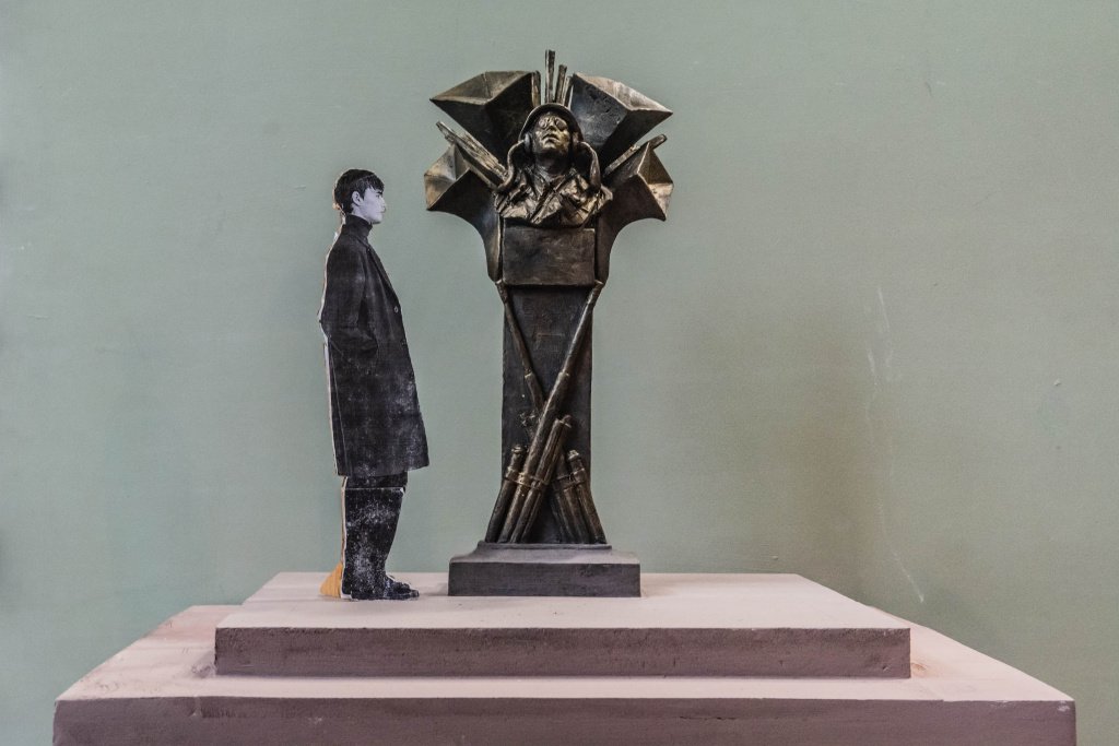 На фото: масштабный макет эскиза. Фото: Ирина Иванова sculp Maria 2023 irina ivanova-9310.jpg