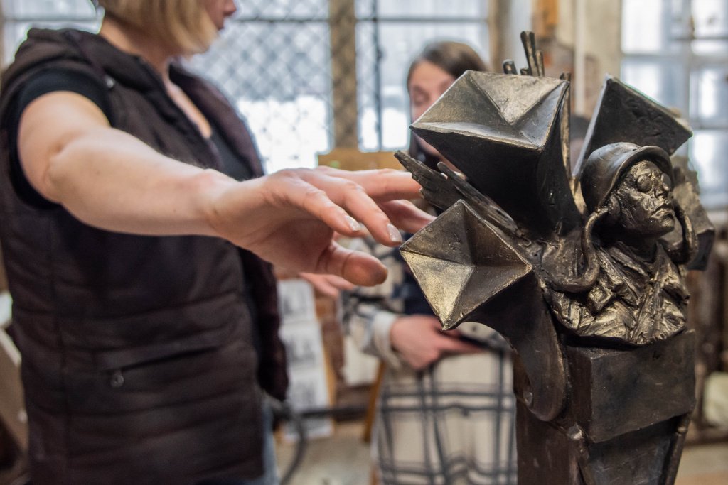 На фото: окончательный вариант эскиза монумента. Фото: Ирина Иванова sculp Maria 2023 irina ivanova-9268.jpg