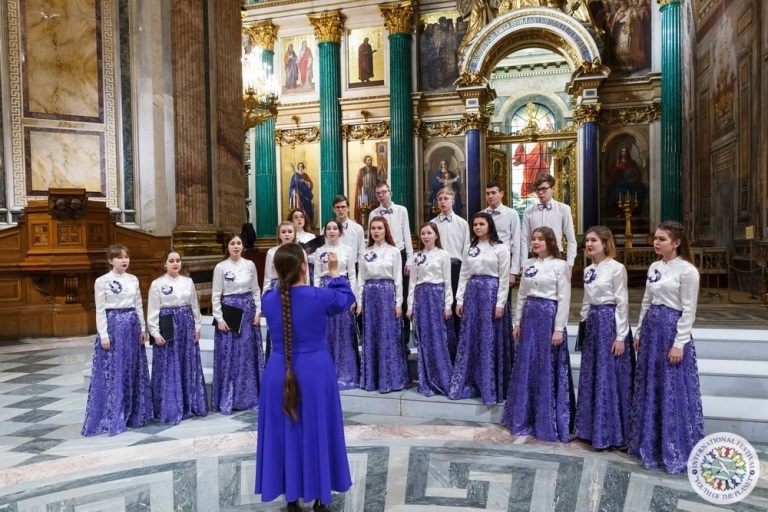 Фестиваль «Петербургские рождественские встречи». Концерт в Исаакиевском соборе. Источник: vk.com/pesni_nad_nevoy. Правообладатель: vk.com/pesni_nad_nevoy.