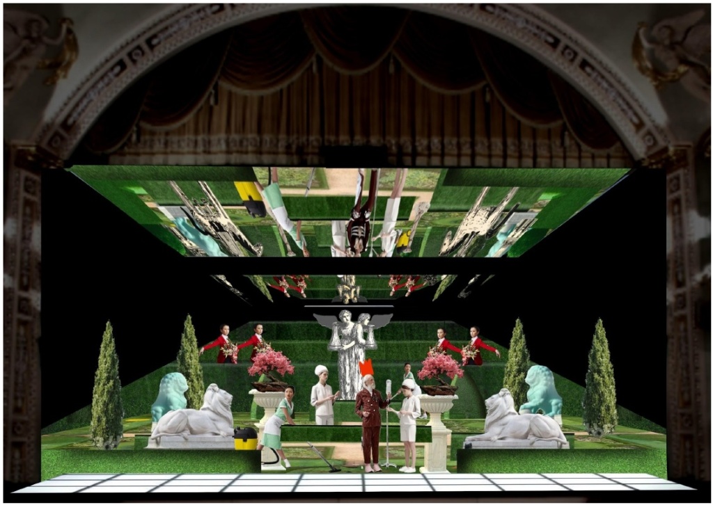 Его величество Влан на Земле. Эскиз. Предоставлено пресс-службой Санкт-Петербургского театра музыкальной комедии. 