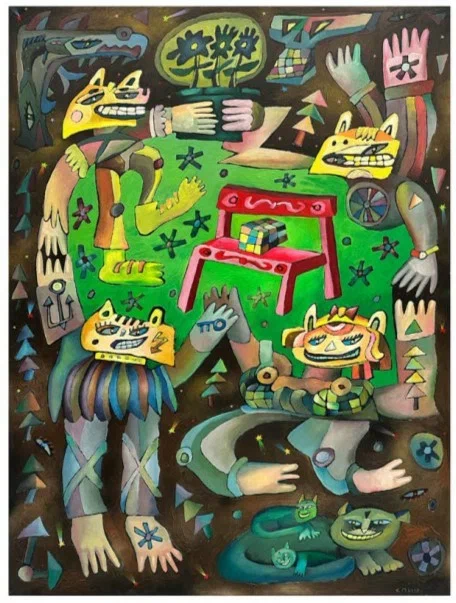 Илья Спич. Зайцы в полночь. Хоровод сансары (2025).