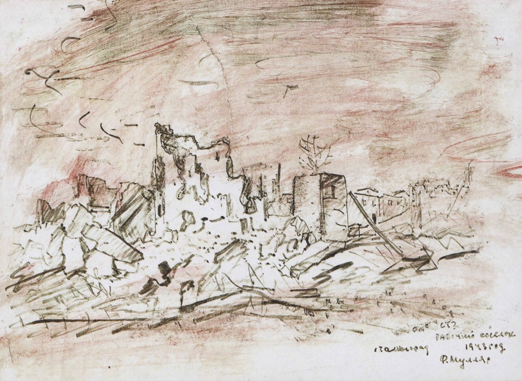 Работа Ф. Л. Мулляра (1911-2011).