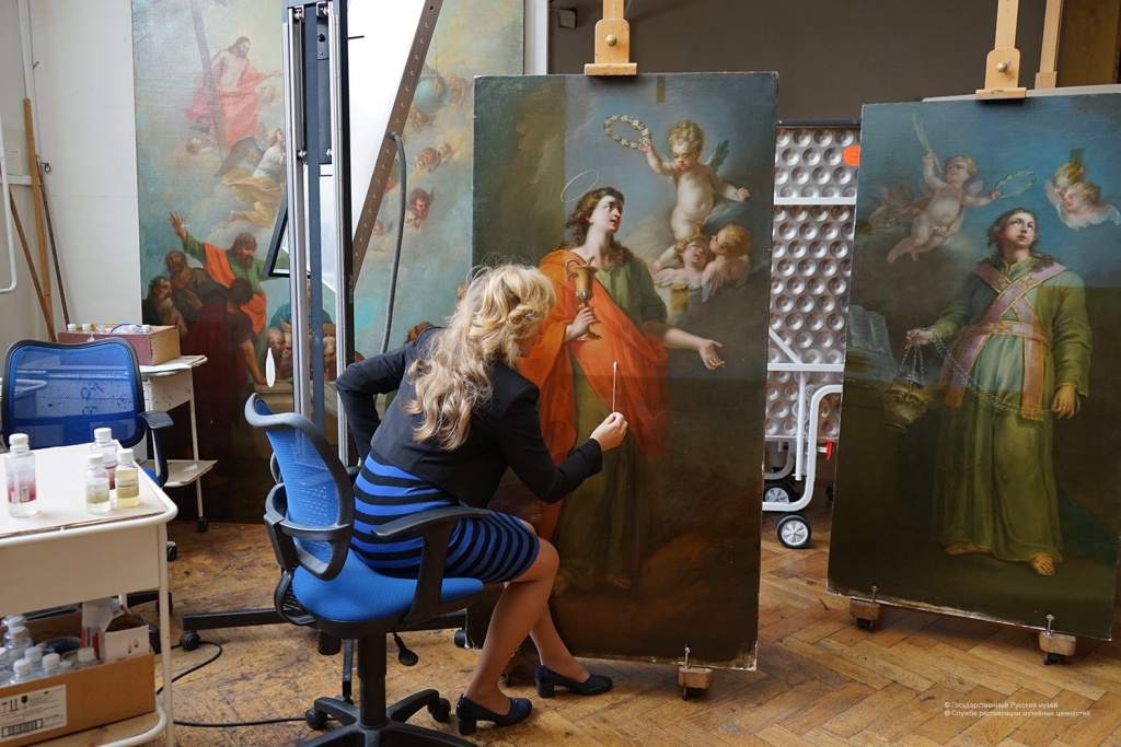 Реставрация картины И. Бельского Иоанн Богослов - ИНСТРУМЕНТЫ.jpg