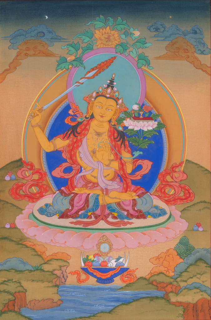 Лариса Рожнова «Мави Сенге – Будда мудрости» (2015). Из личного архива автора.