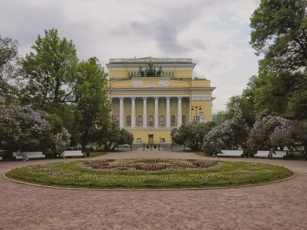 Александринский театр. Фото: Ирина Иванова. Александринский театр - Александринка. Фото: Ирина Иванова.