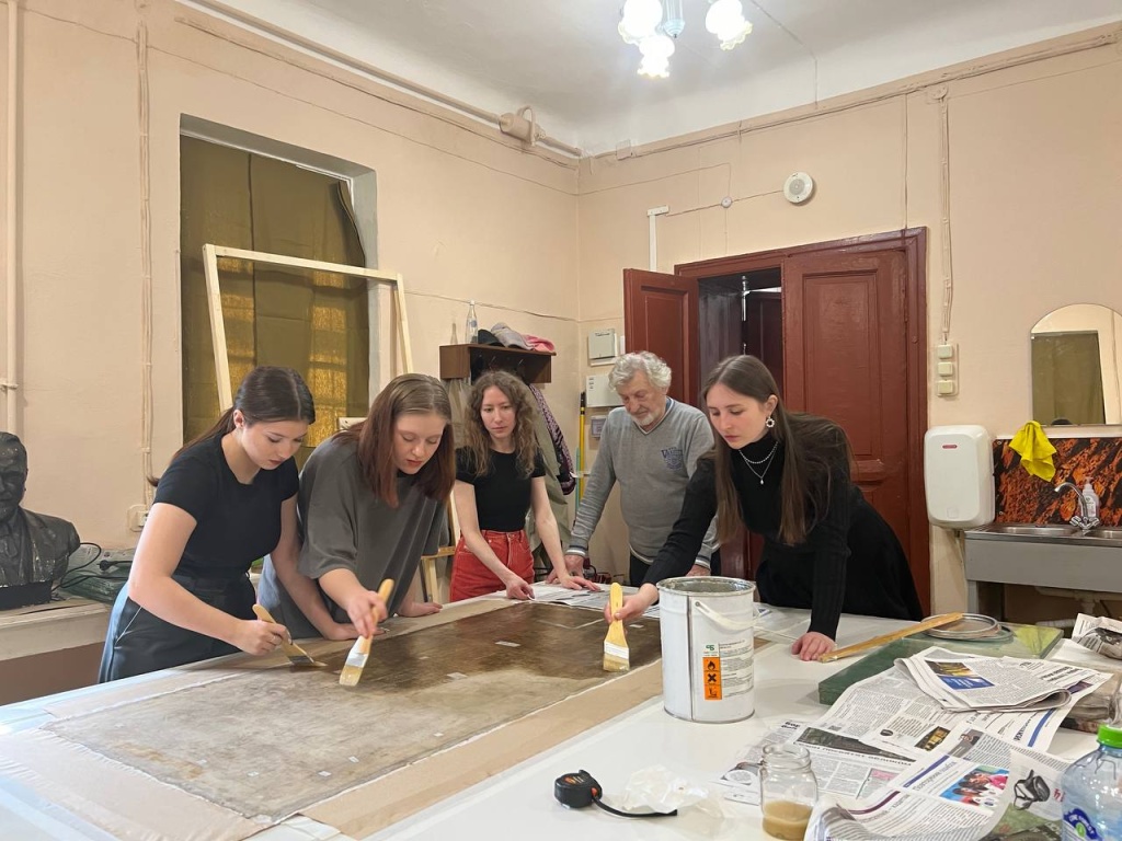 Реставрация в Военно-медицинском музее, автор Анастасия Сергеевна Березина 3 (1).jpg