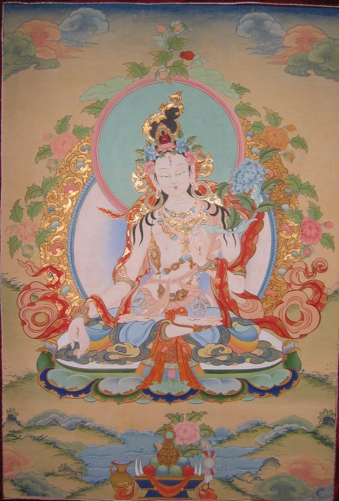 Лариса Рожнова «Белая Тара» (2006). Из личного архива автора.