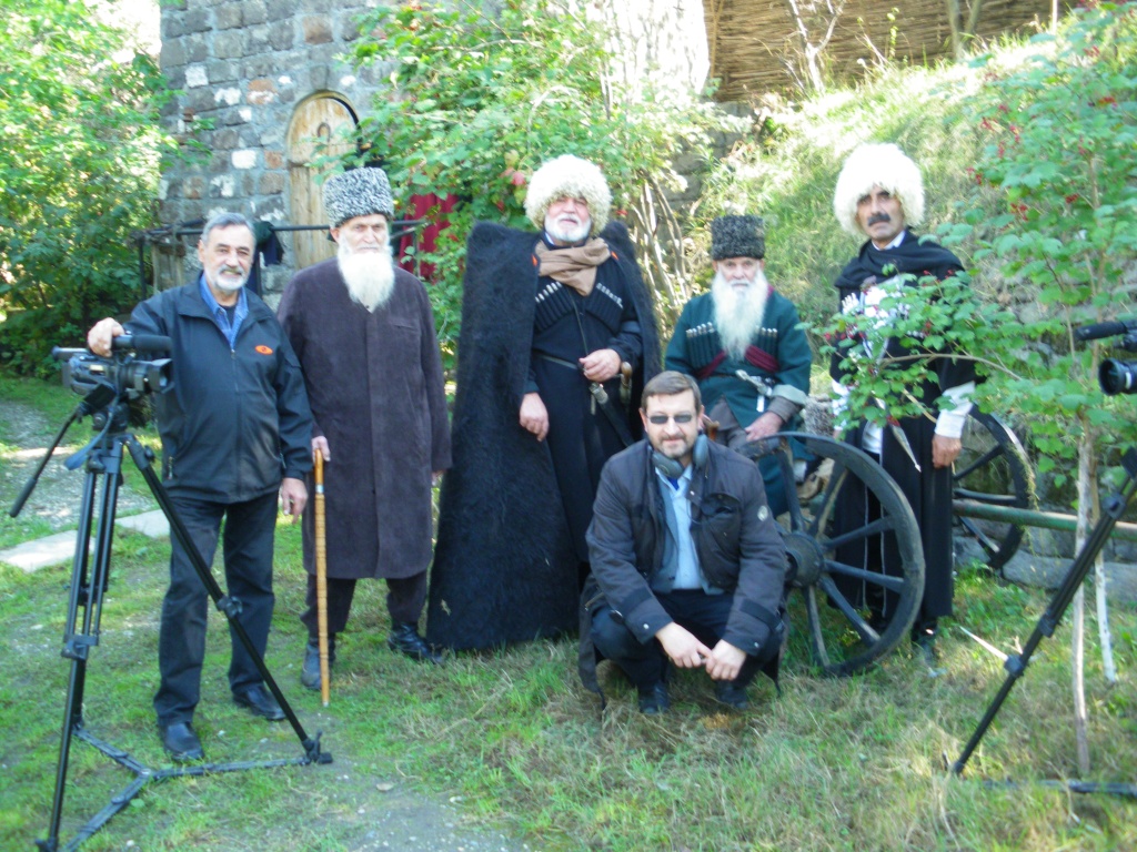 Съемочная группа в Чеченской Республике / Из личного архива Макарова