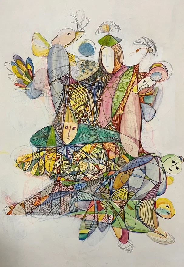 Соловьева-Ефимова. Человеки. 1991-92.