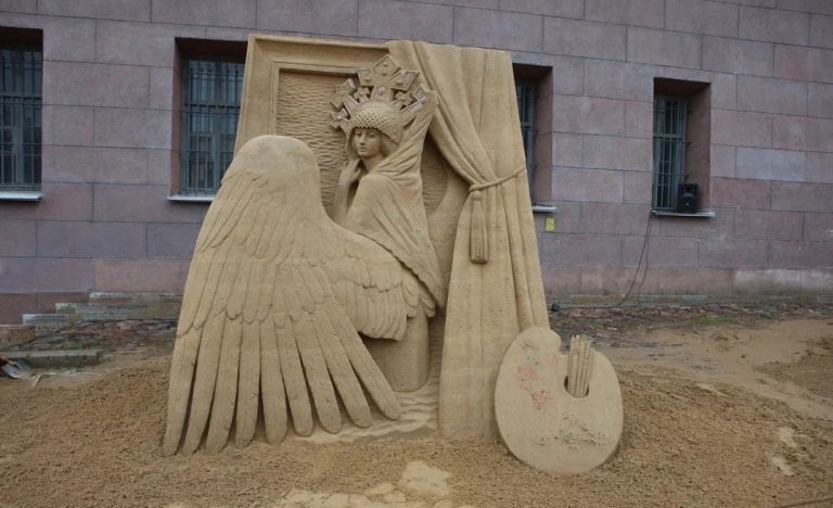 ХХ Фестиваль песчаных скульптур «Солнце земли русской». Источник: vk.com/sand_2024. Правообладатель: vk.com/sand_2024.