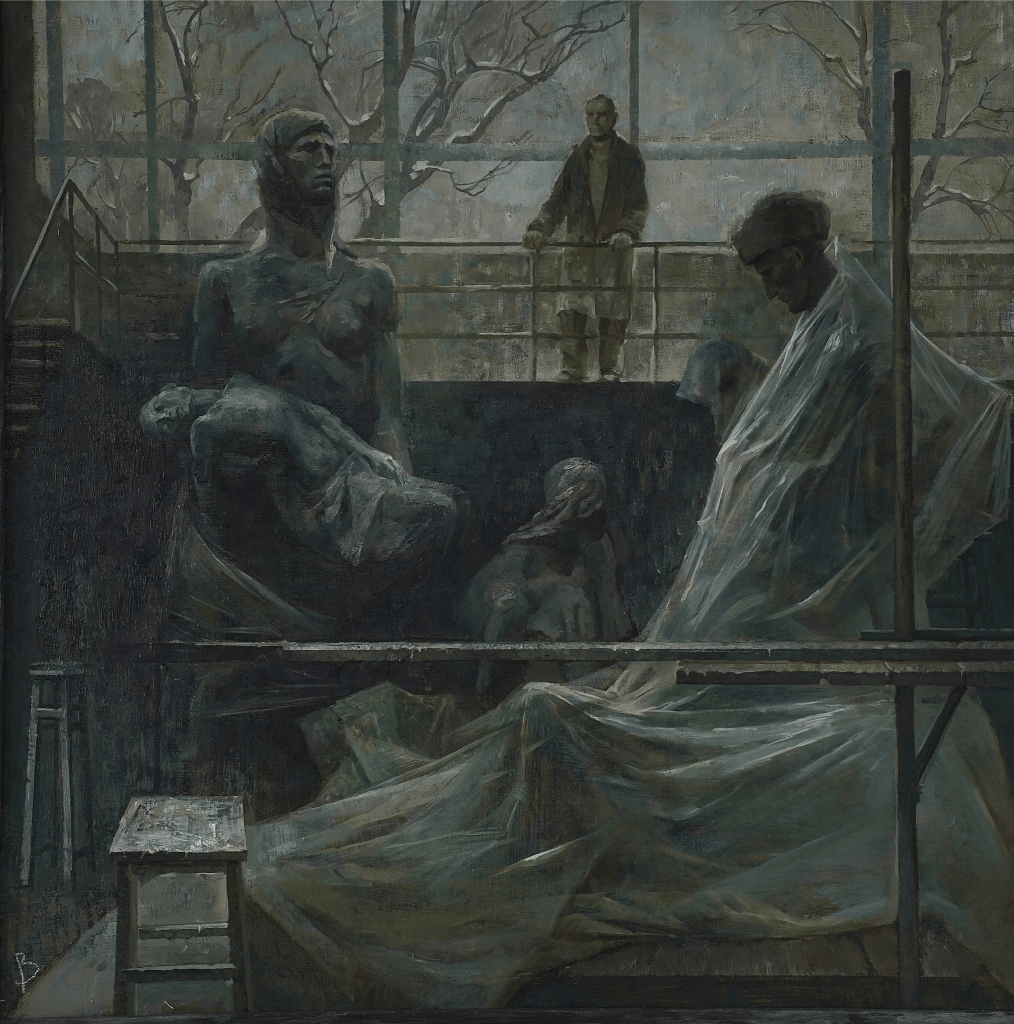 Кира Соловьёва «В мастерской Аникушина».