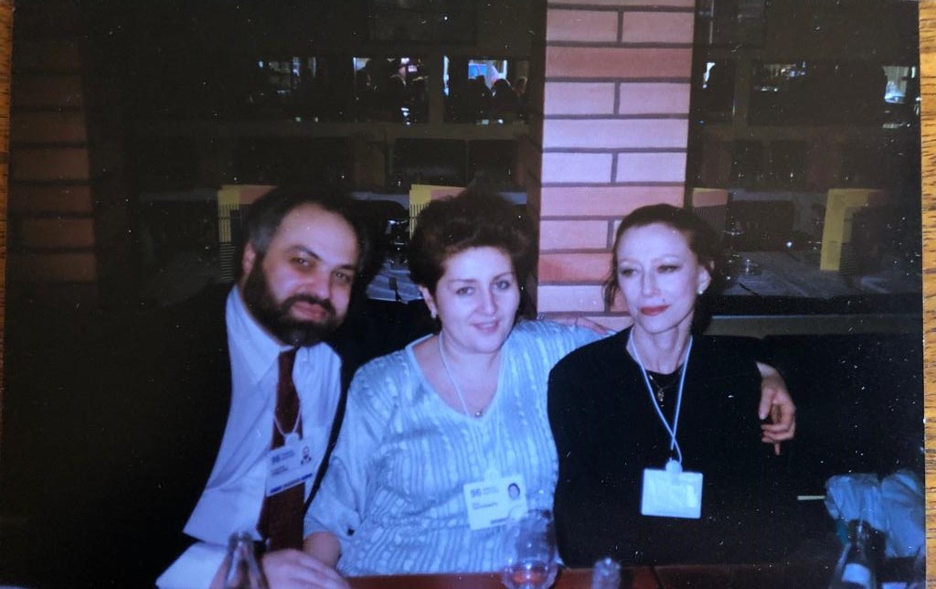 Фото из архива Марии Сафарьянц. Константин Оребян, Мария Сафарьянц, Майя Плисецкая.jpg