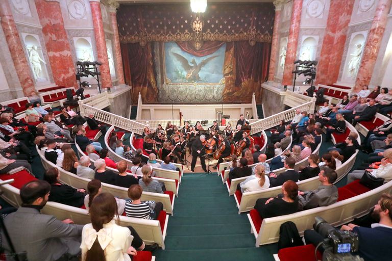 Концерт в Эрмитажном театре. Фото предоставлено пресс-службой «Петербург-концерта». Правообладатель: «Петербург-концерт». 